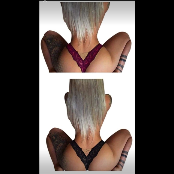 Lacy Thong Panties - Picture 2 of 2